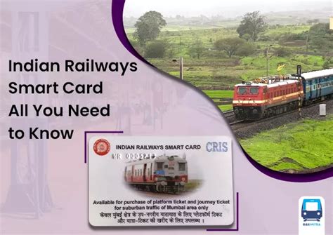 apply for railway smart card|Indian Railways Smart Card All You Nee.